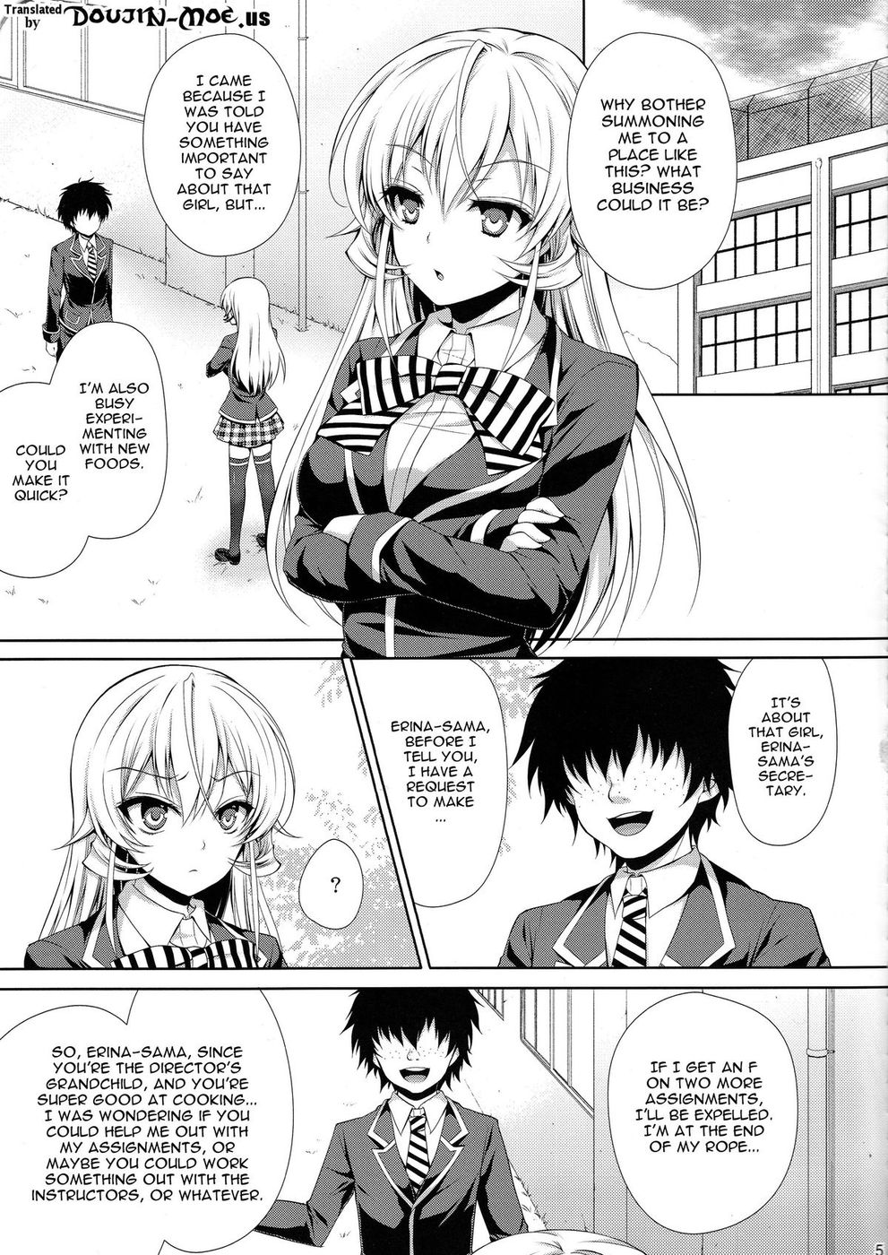 Hentai Manga Comic-Erina-sama is My Sex Slave-Chapter 1-3